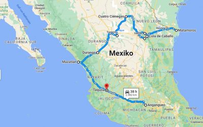 Dezember: Monterrey – Cuatro Cienegas – Dünen von Bilbao – Durango – Mariposa Monarca- Tequila: „Mexiko – vielfältig, bunt, abenteuerlich“ “Mexico – diverse, colourful, adventurous”