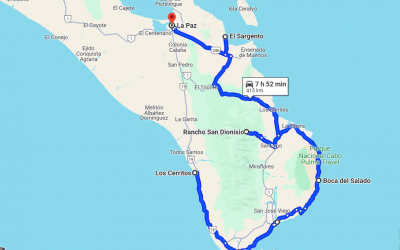 April 2024: Die Südspitze der Baja: Mit viel Zeit, ganz intensiv   The southern tip of Baja: With a lot of time, very intensively