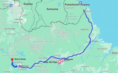 Oktober/ November 2025: Auf dem Amazonas an den Atlantik nach Europa